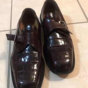 Crocodile and Leather shoes